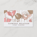 Search for illustration business cards Flowers