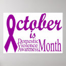 Search for domestic violence posters October