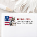 Search for america flag return address labels Usa
