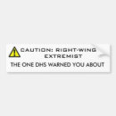 Search for right wing extremist bumper stickers Republican