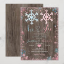 Search for wood gender reveal invitations Boy or girl