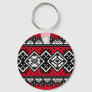 Search for embroidery key rings Red