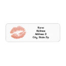 Search for kiss return address labels Lipsense