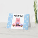 Search for pig design postcards Cute