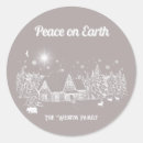 Search for peace on earth stickers Forest