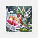 Search for hummingbird napkins Flowers