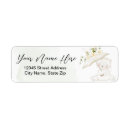 Search for gender neutral return address labels Watercolor