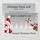 Search for cartoon christmas invitations Rudolf