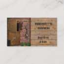 Search for ranch business cards Barn