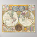 Search for old world maps posters Retro