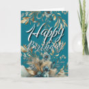 Search for boho birthday cards Green