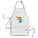 Search for gay pride aprons Unicorn
