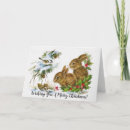 Search for rabbit christmas cards Wildlife