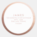 Search for rose gold save the date stickers Engagement