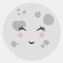 Search for smiling moon stickers Cute
