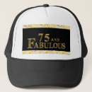 Search for 75th birthday hats 75 years