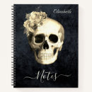 Search for skull notebooks Goth girl