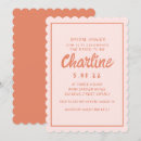 Search for retro bridal shower invitations Wavy