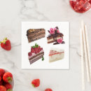 Search for dessert napkins Cake