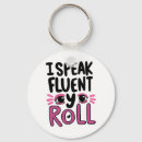 Search for eye roll key rings Sarcastic