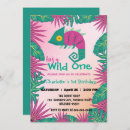 Search for chameleon birthday invitations Boy