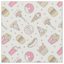 Search for pizza pattern fabric French fries