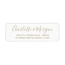 Search for couples return address labels Calligraphy