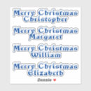 Search for white cap stickers Typography