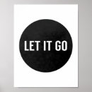 Search for let posters Black and white