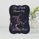 Search for two hearts wedding invitations Ceremony