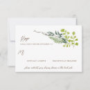 Search for garden wedding rsvp cards Eucalyptus