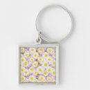 Search for purple flower pattern key rings Summer