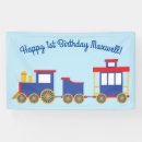 Search for train birthday banners Cute