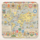 Search for world map coasters Decorative maps