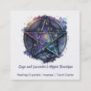 Search for occult business cards Witch