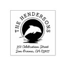 Search for dolphin rubber stamps Return address