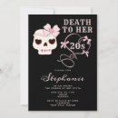 Search for pink funeral invitations Death to my youth