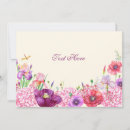 Search for flora note cards Pink