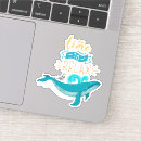 Search for cute blue whale stickers Sea