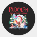Search for rudolph the red nosed reindeer stickers Cartoon