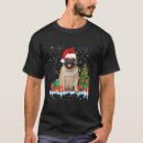 Search for pug christmas tshirts Xmas