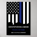 Search for police officer posters Thin blue line