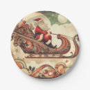 Search for santa plates Vintage