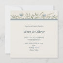 Search for globe wedding invitations Blue