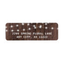 Search for dark wood return address labels Lights