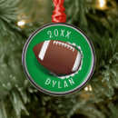 Search for american football christmas decor Athlete