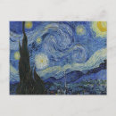 Search for van gogh starry night postcards Blue