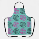 Search for colourful swirls aprons Abstract