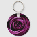 Search for rose flower key rings Purple