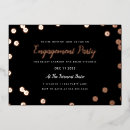 Search for cute engagement party invitations Gold